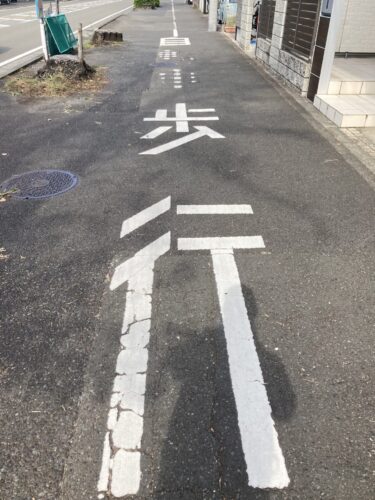 自転車歩行者歩道